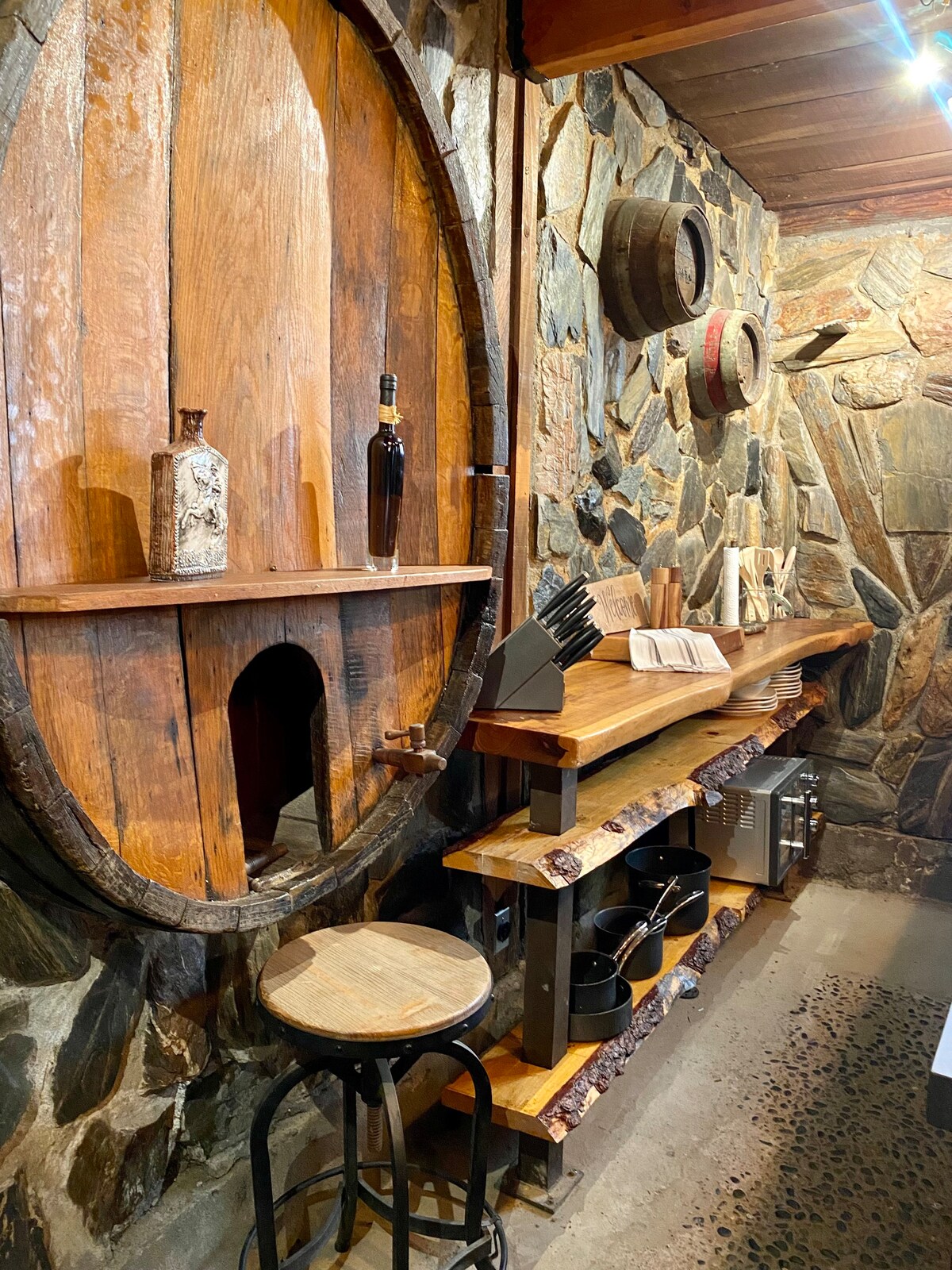 Vintage 1857~Stone & Beam Cellar