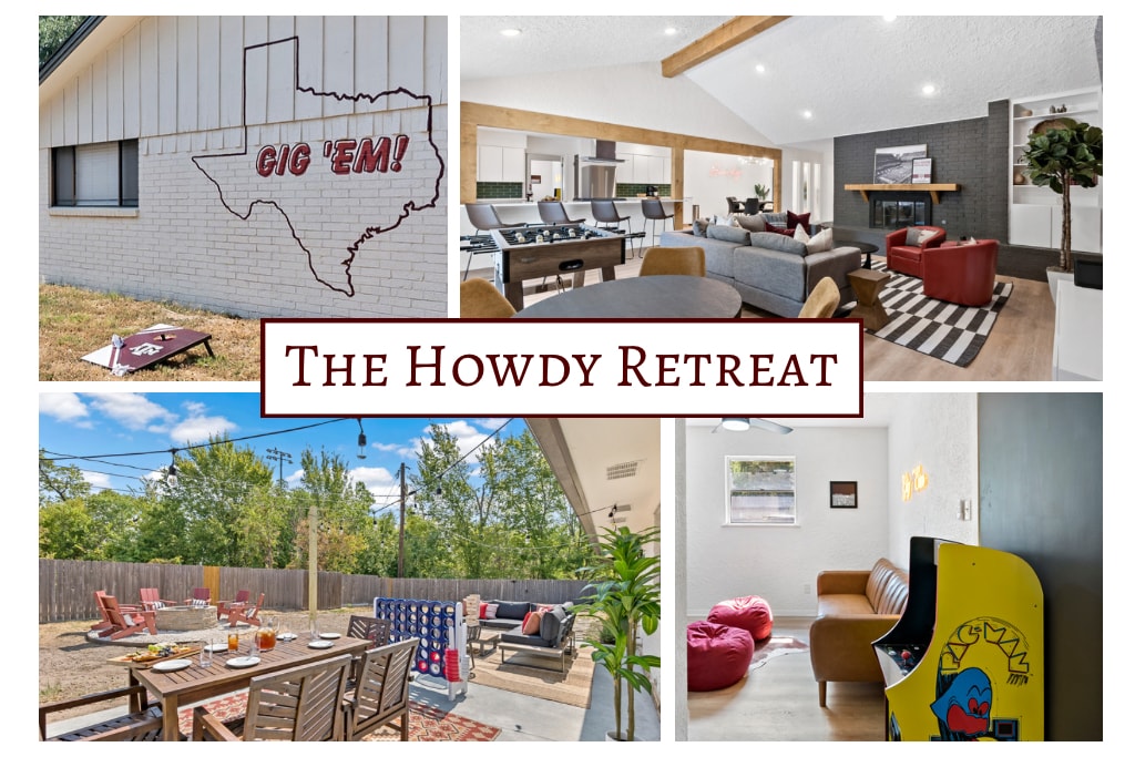 The Howdy Retreat - Family & Group Friendly