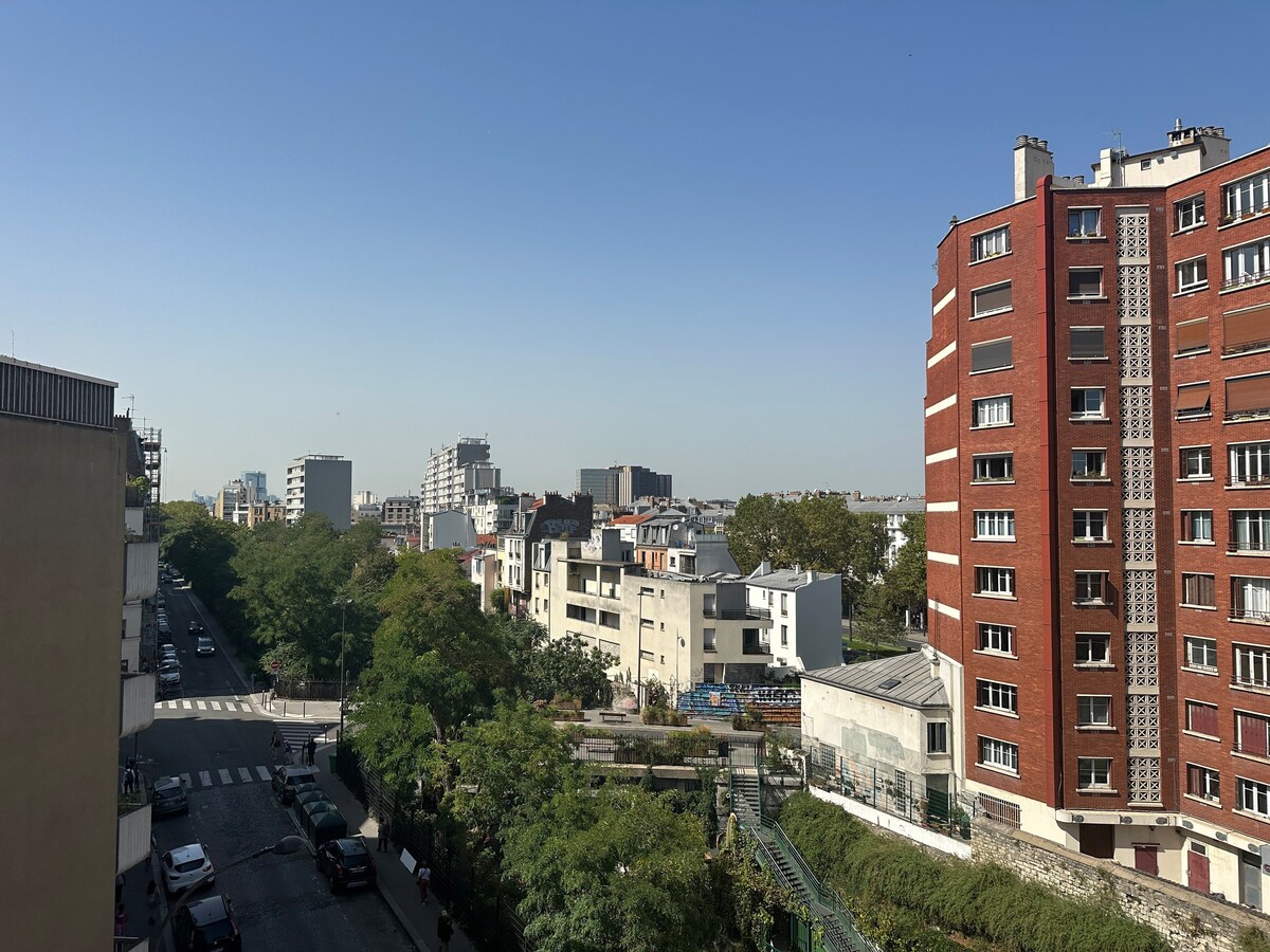 Lumineux appartement parisien pour 4 personnes