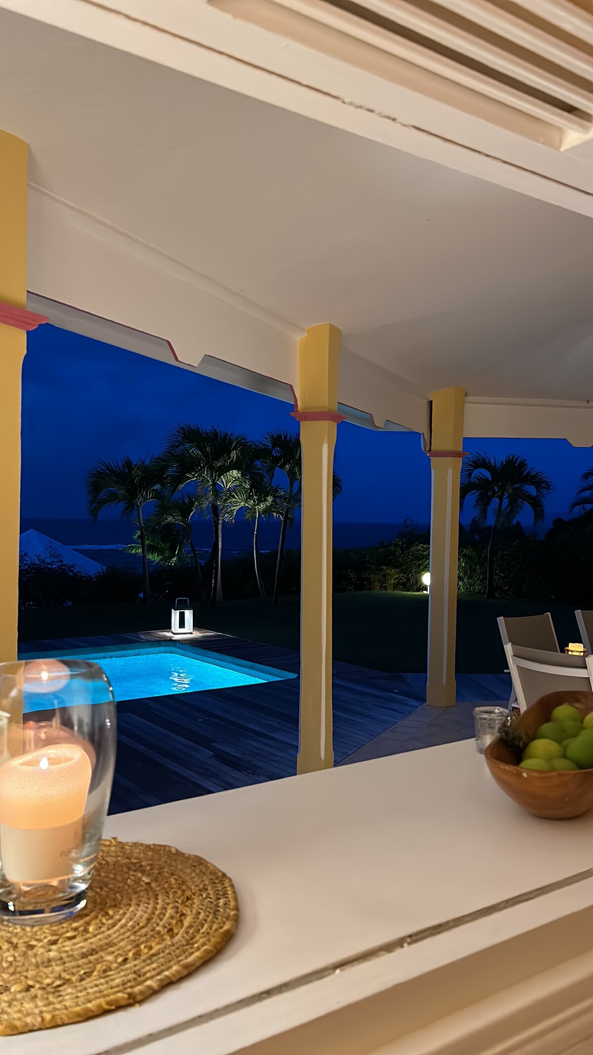 Villa 14 Iguana Bay piscine vue mer Guadeloupe
