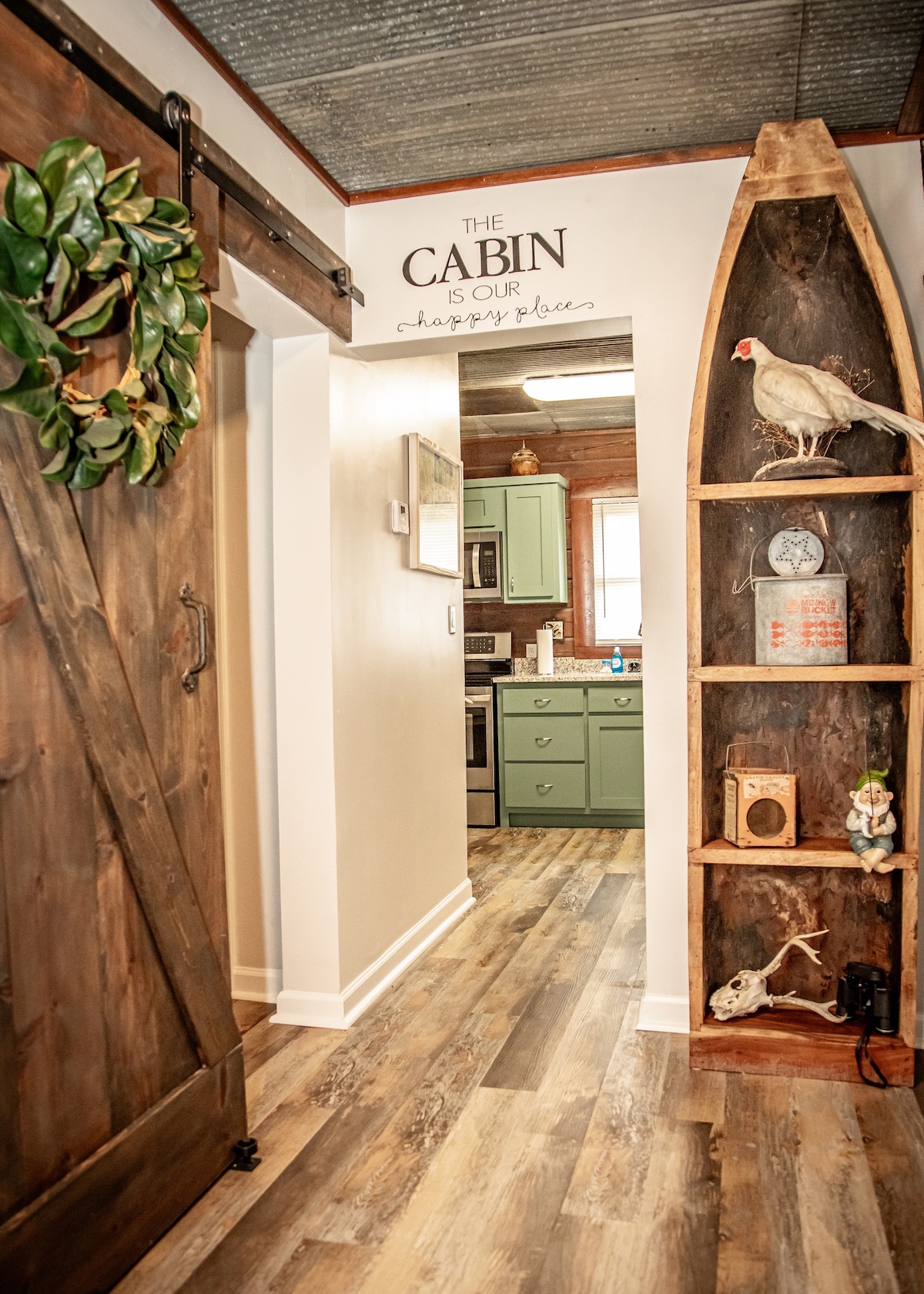 Log Cabin at Sardis Lake