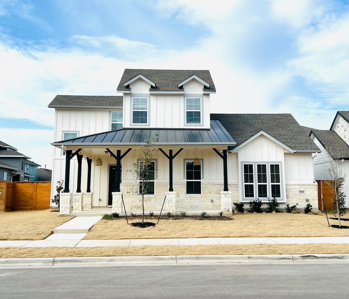 Spacious Boho ATX Family Home