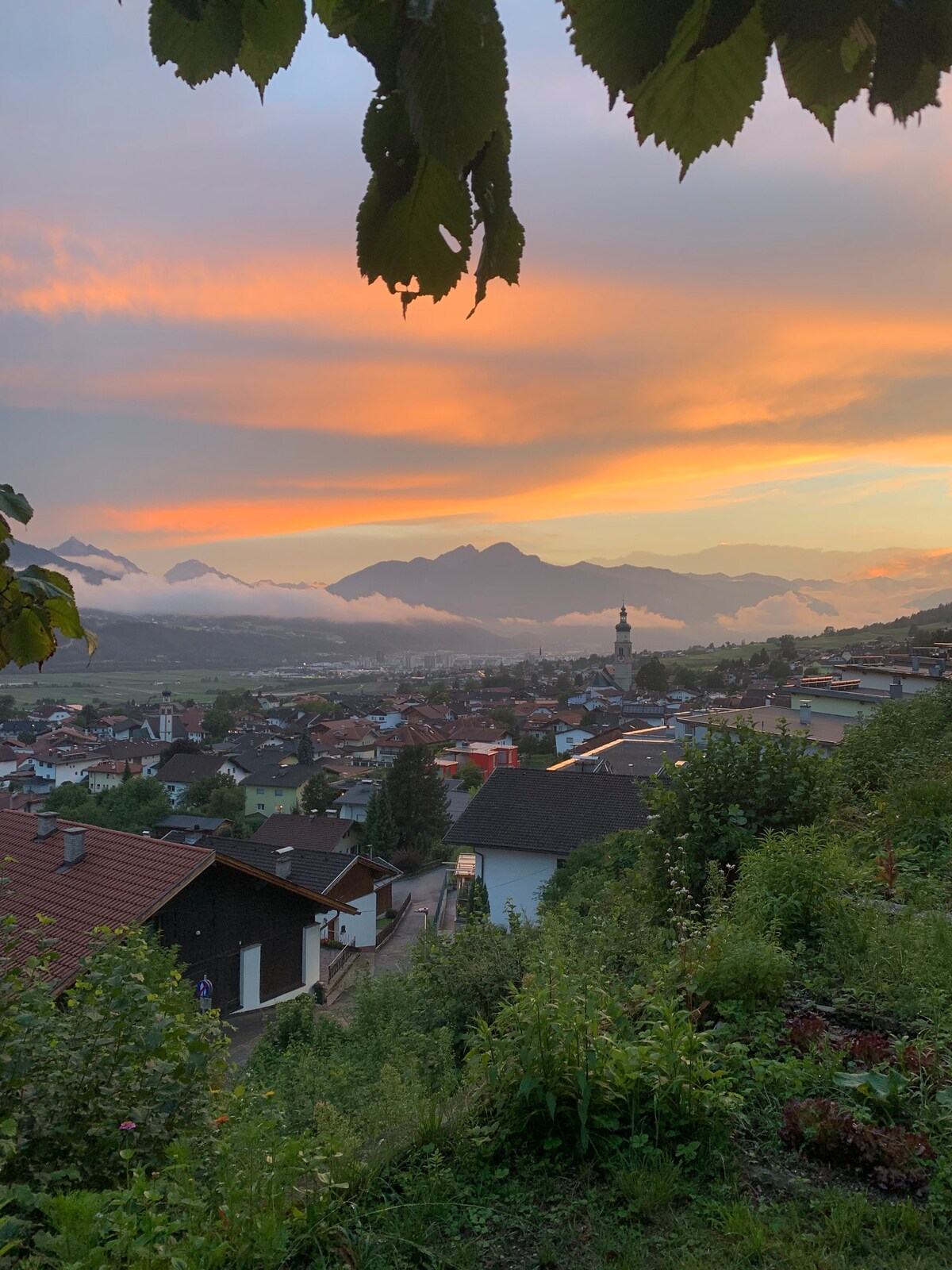 Zimmer mit Alpenpanorama in Ruhelage & Garten