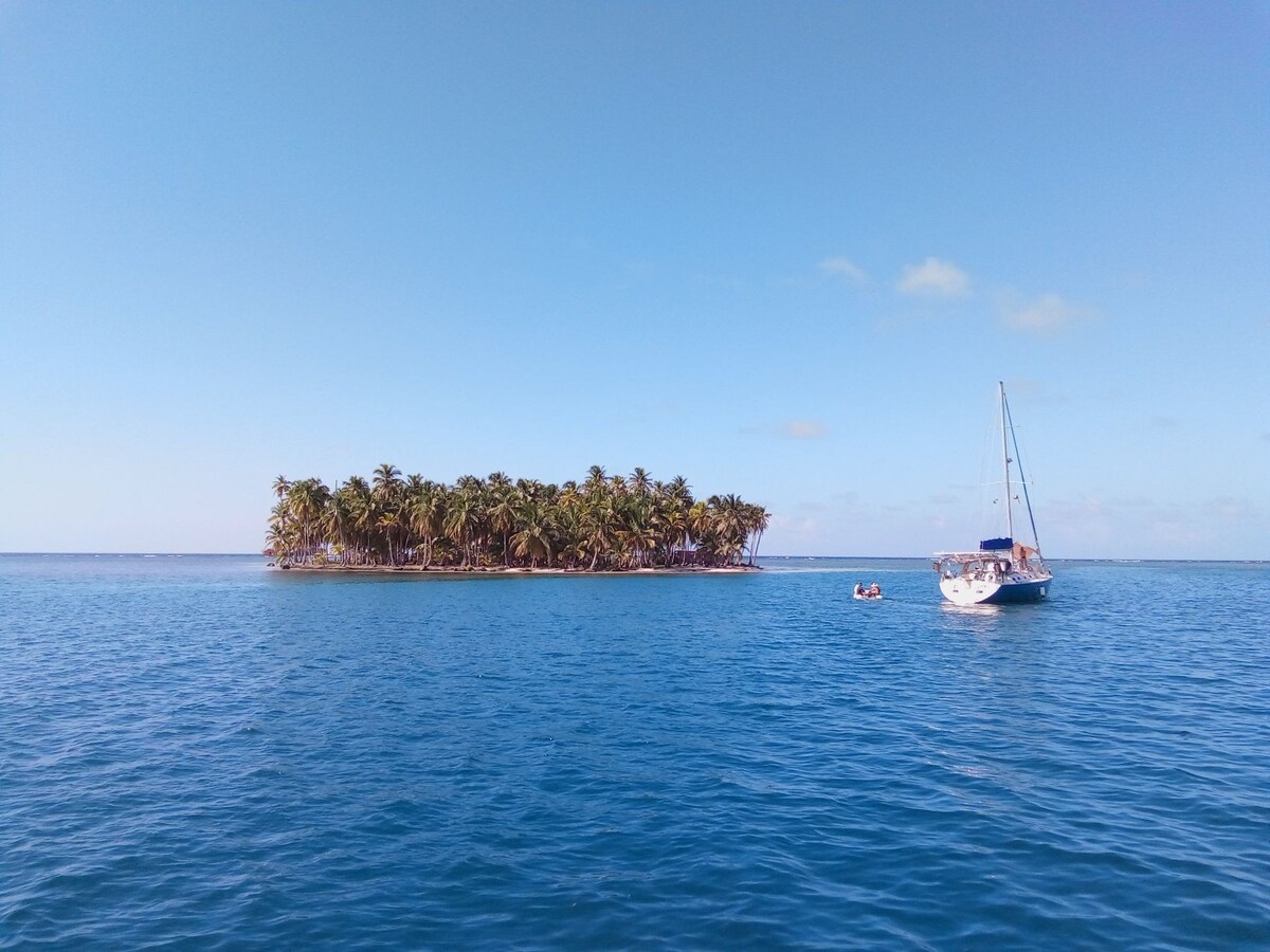 Frente a la isla deseada (barco)