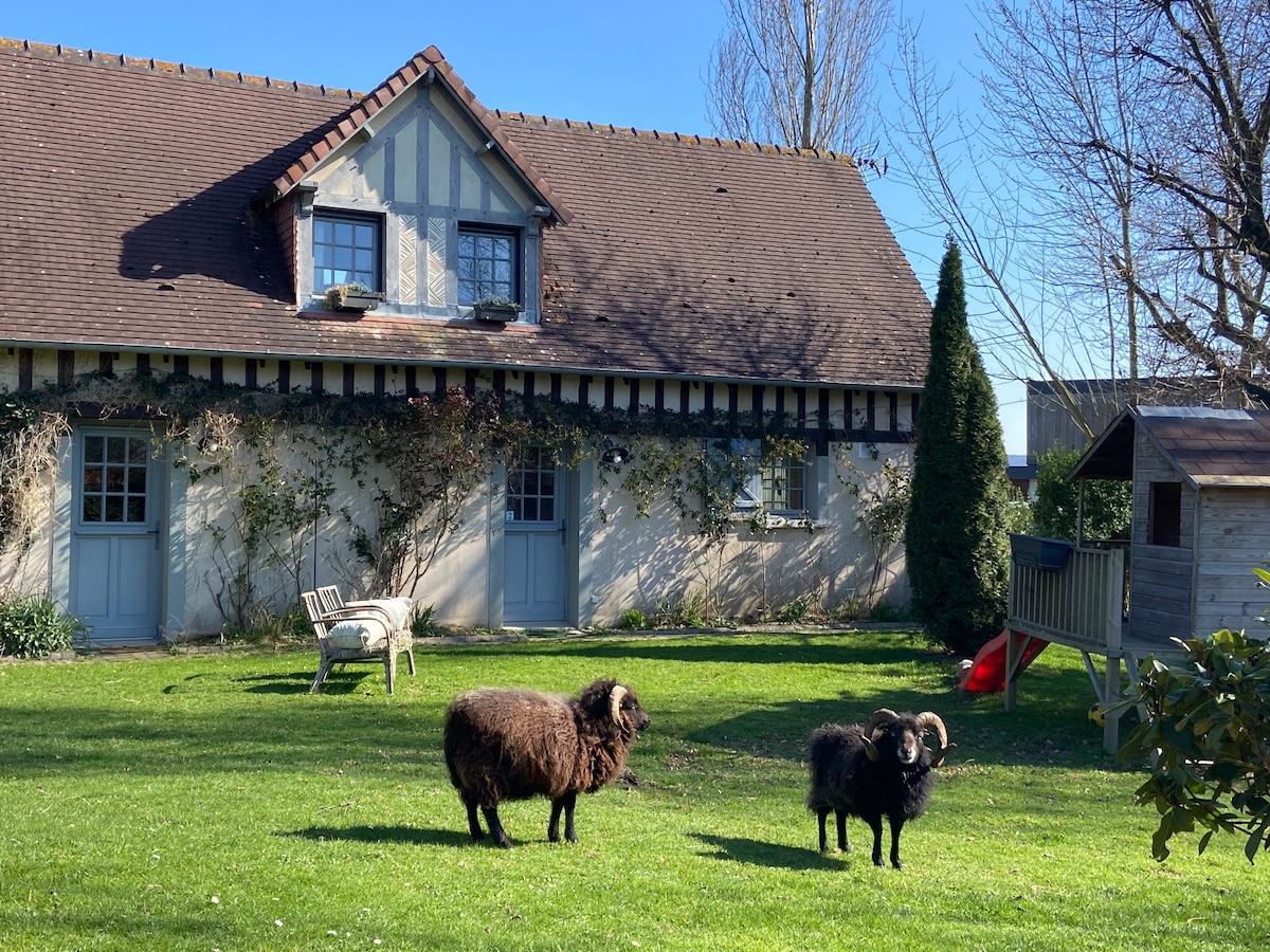 Joli gîte dans écrin de verdure