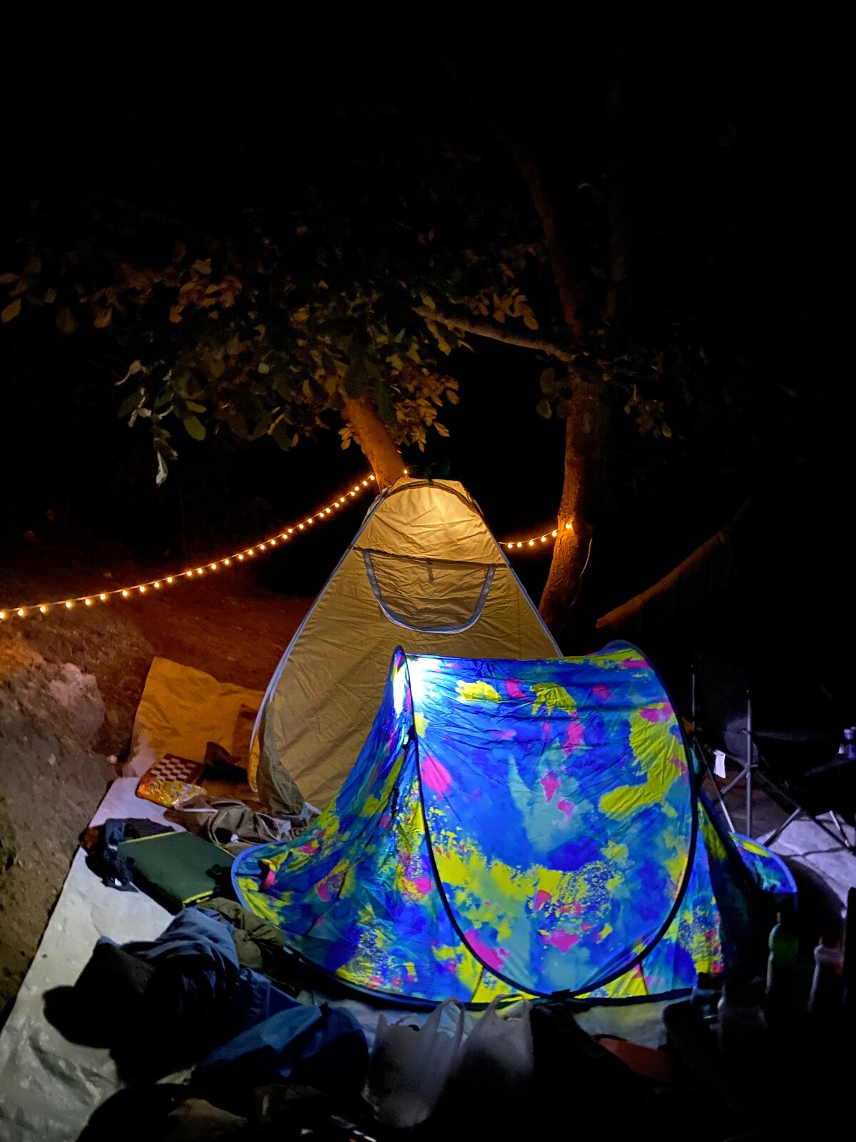 伊拉克可爱的露营帐篷