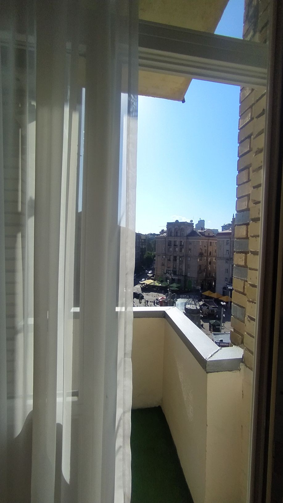 俯瞰Khreshchatyk的公寓
