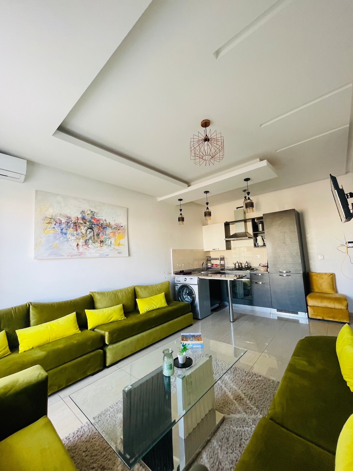 Cosy Appartement-Piscine-Climatisation-Balcon