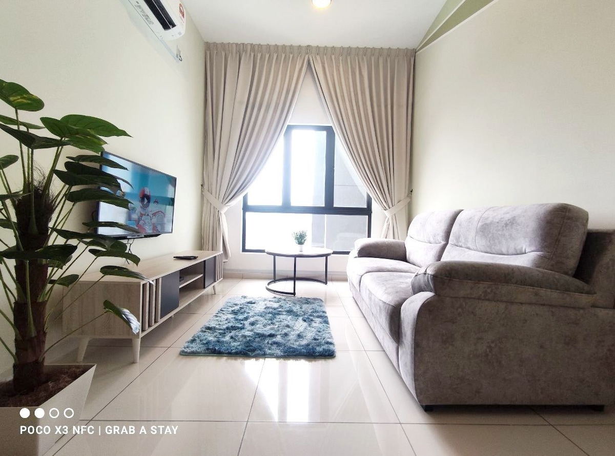 The Horizon Ipoh 2BR L12 Sage by Grab A Stay