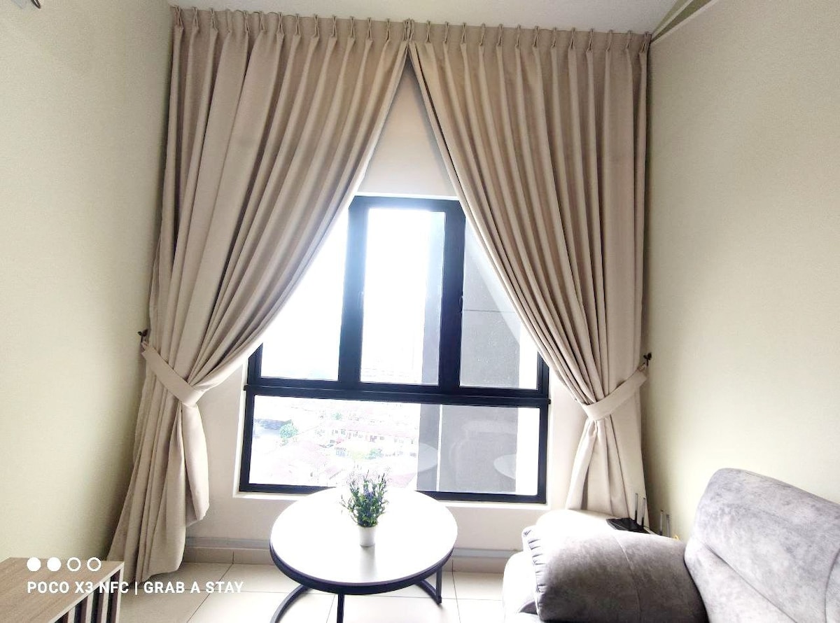 The Horizon Ipoh 2BR L12 Sage by Grab A Stay