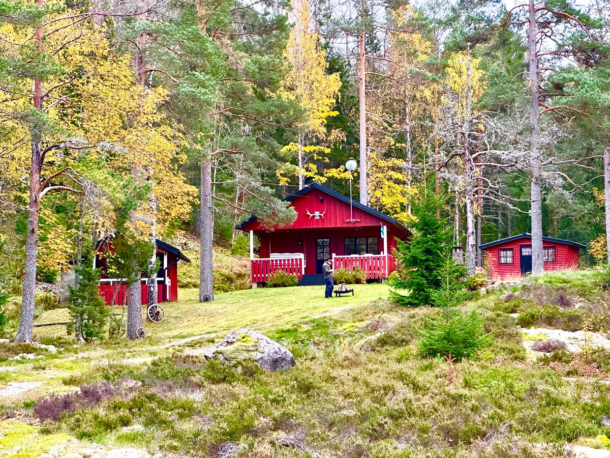 Abborrstugan - einmalig schön.