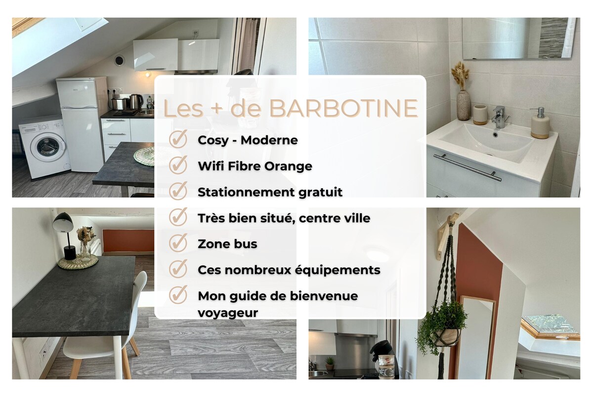 “La Barbotine” -Cosy-Centre Ville