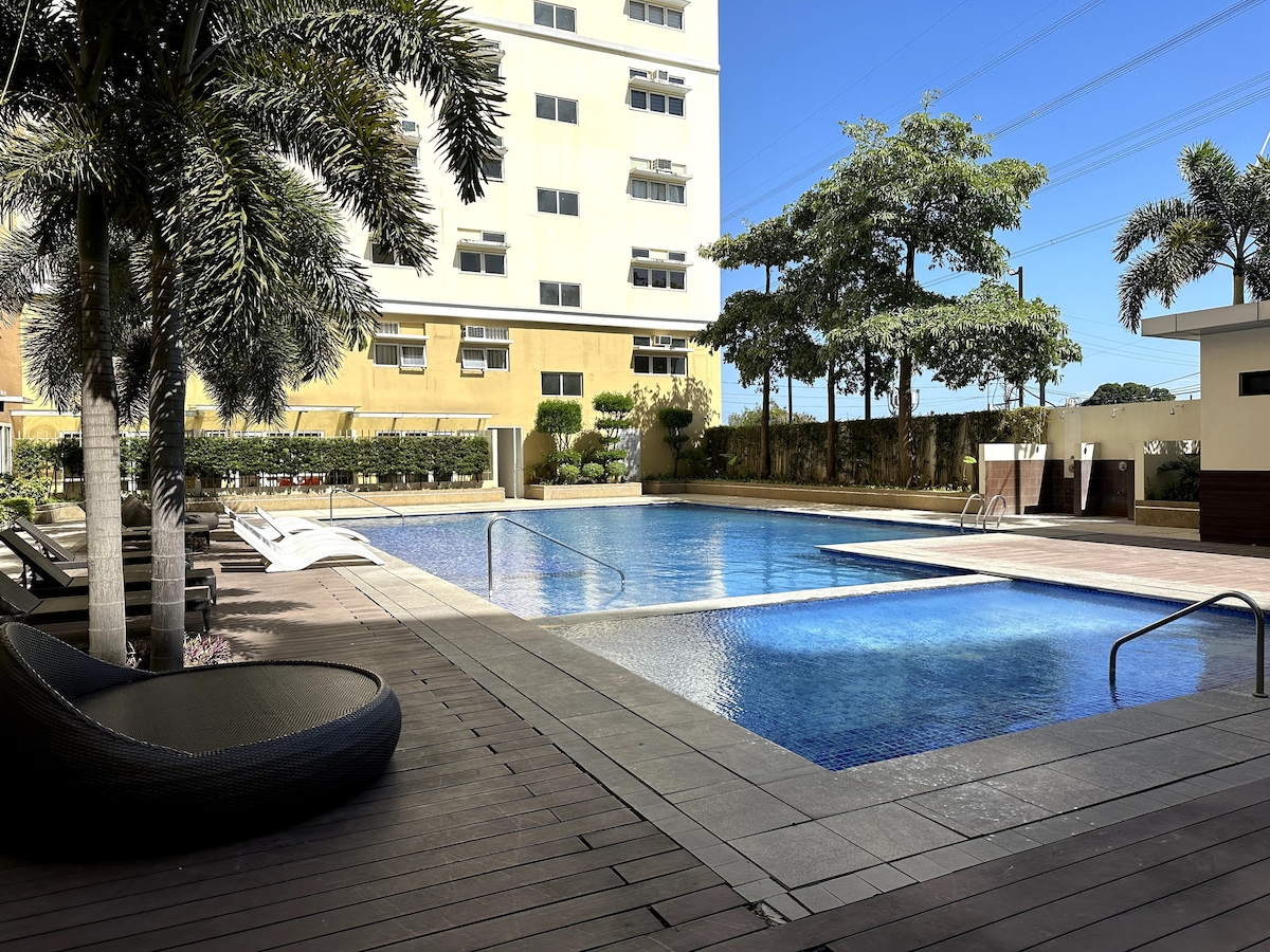 Staycation公寓酒店，带泳池Binan Laguna