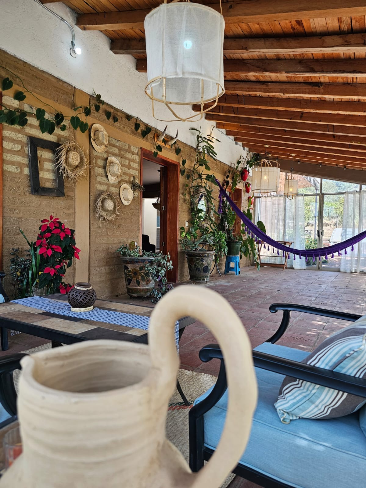 Authentic, spacious Oaxaca villa with pool