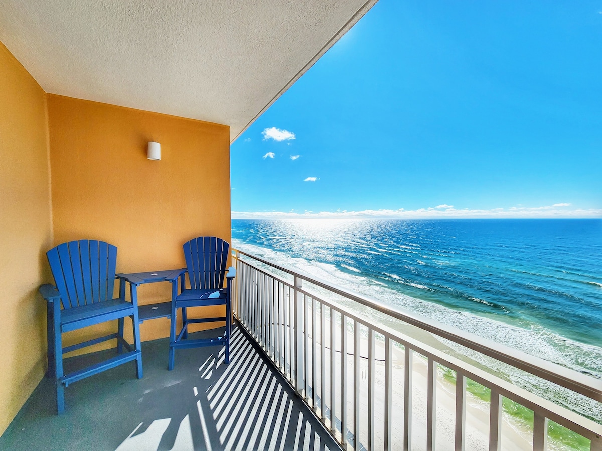 Splash Resort 1403E•Best in PCB•Free Beach Chairs•