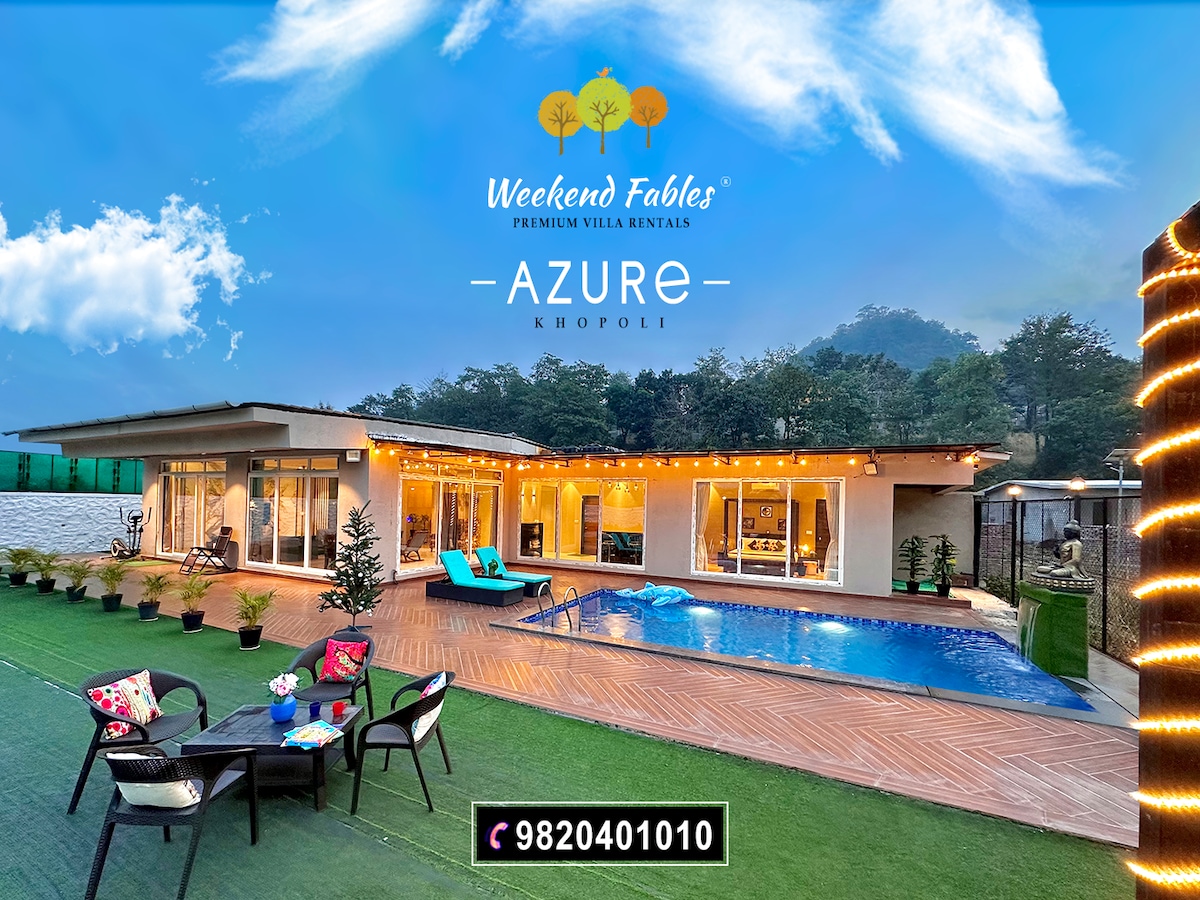 Weekend Fables - Azure | Villa in Khopoli