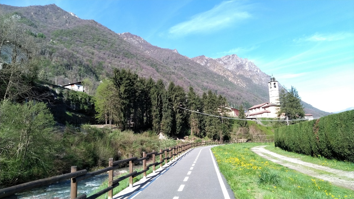 Lecco trekking montagna bici  appartamento Betulle