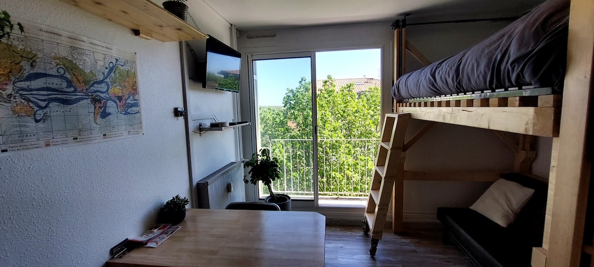 Appartement métro gare Saint-Agne