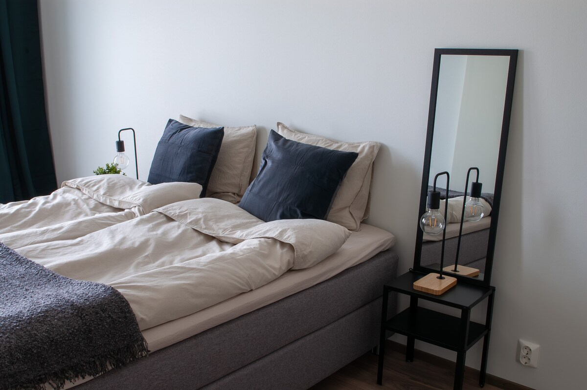 LUX OULU 5 -超级干净时尚的全新单卧室公寓