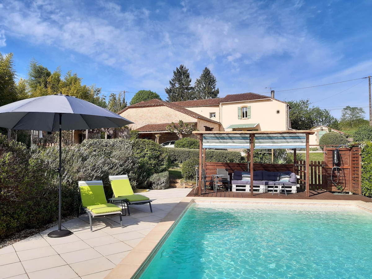 Gite La Terrasse - Private pool