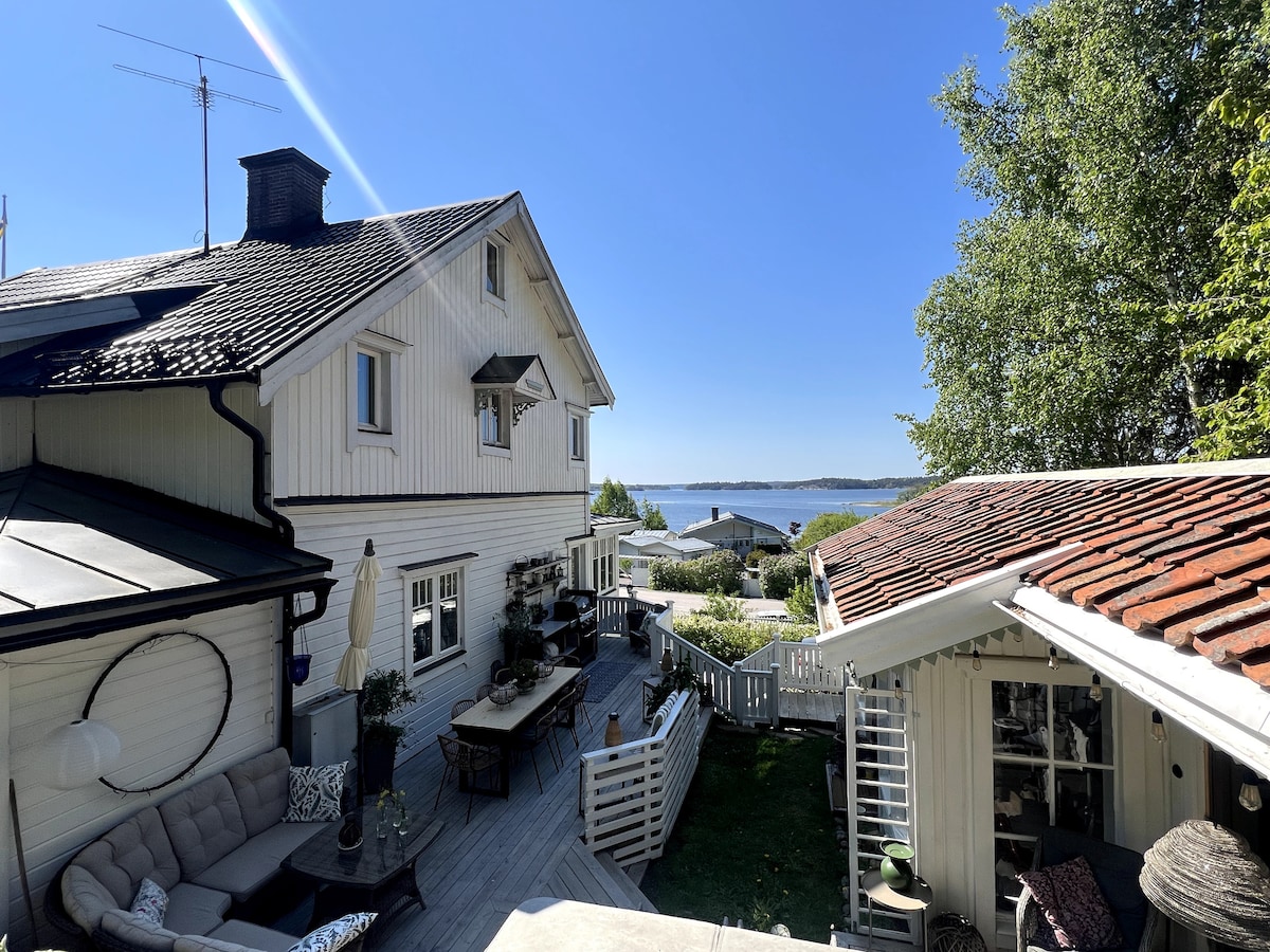 Charming Villa with sea veiw in Linanäs