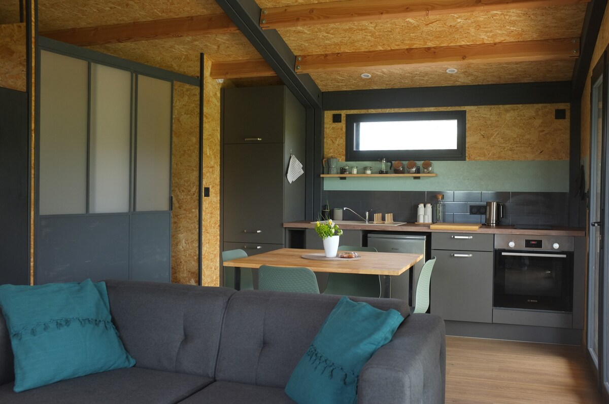 Lodge confortable et minimaliste