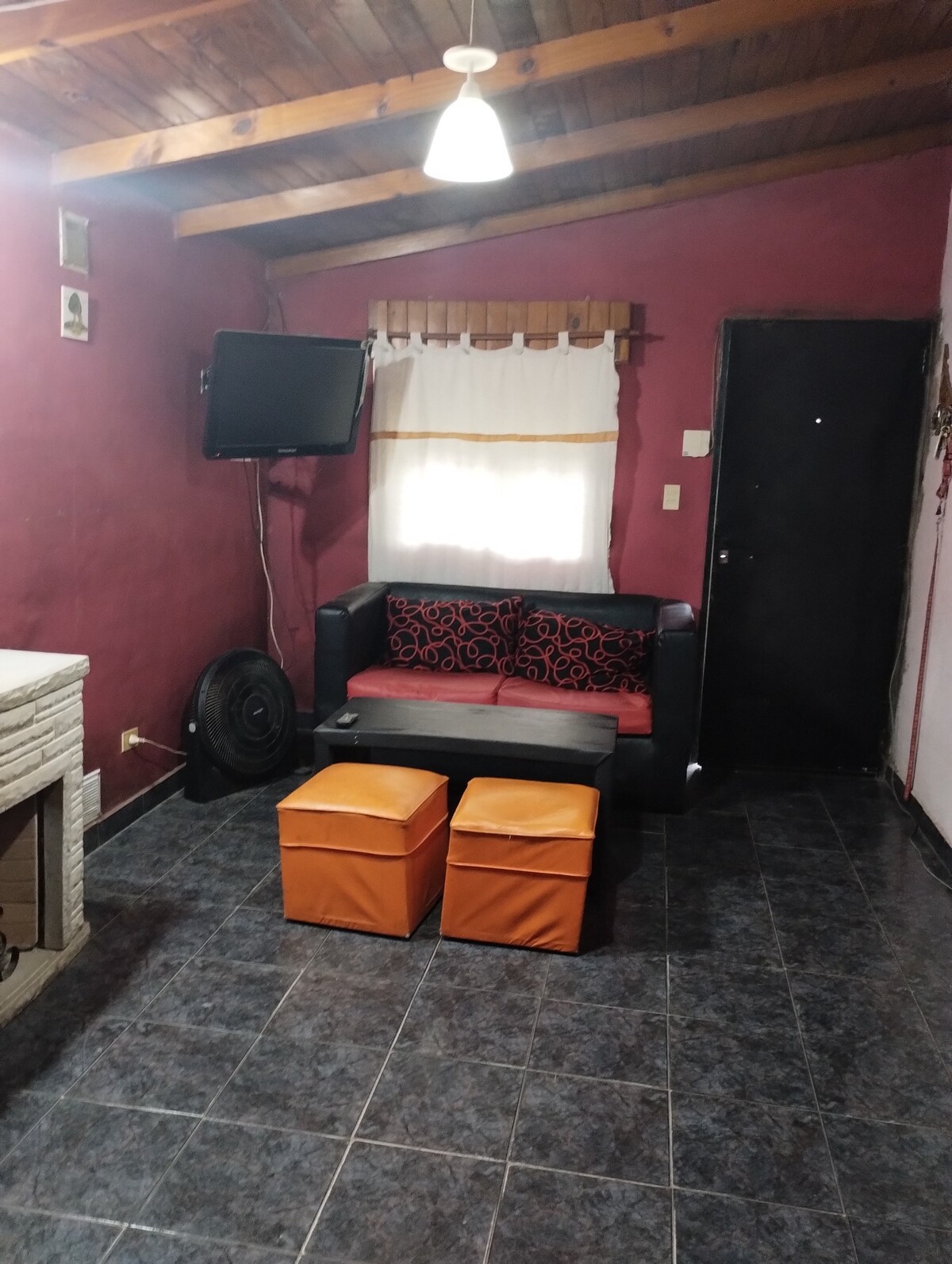 Habitación y espacios comunes