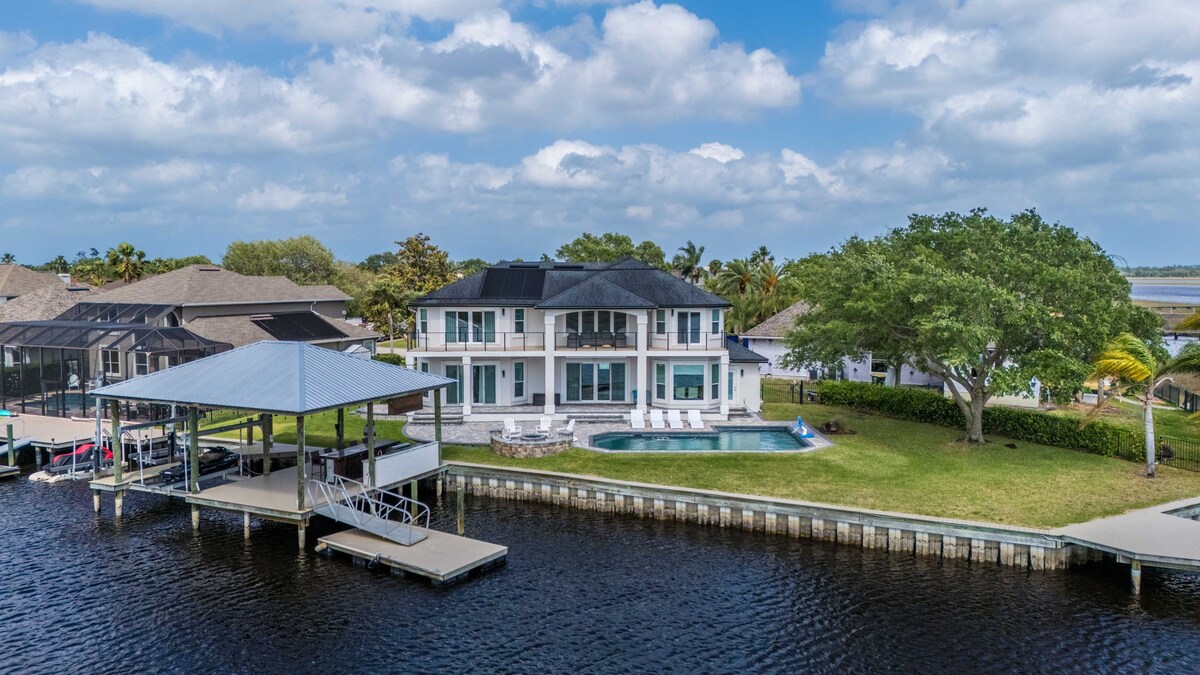 科奎纳海滨豪宅（ Coquina Waterfront Mansion