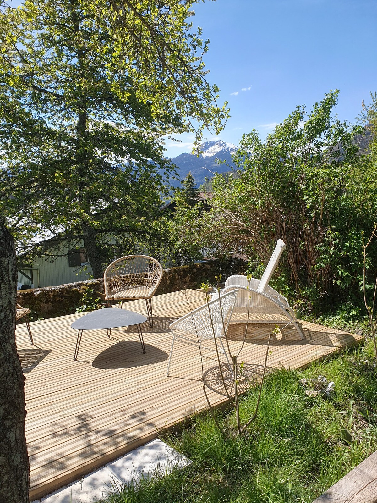 Grand T2 - Vue Mont Blanc- La ferme des Chavannes