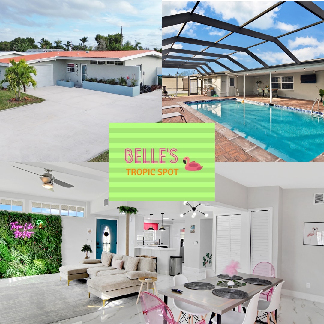 ~Belle's Tropic Spot~ Yacht Club Beach Pool Villa!