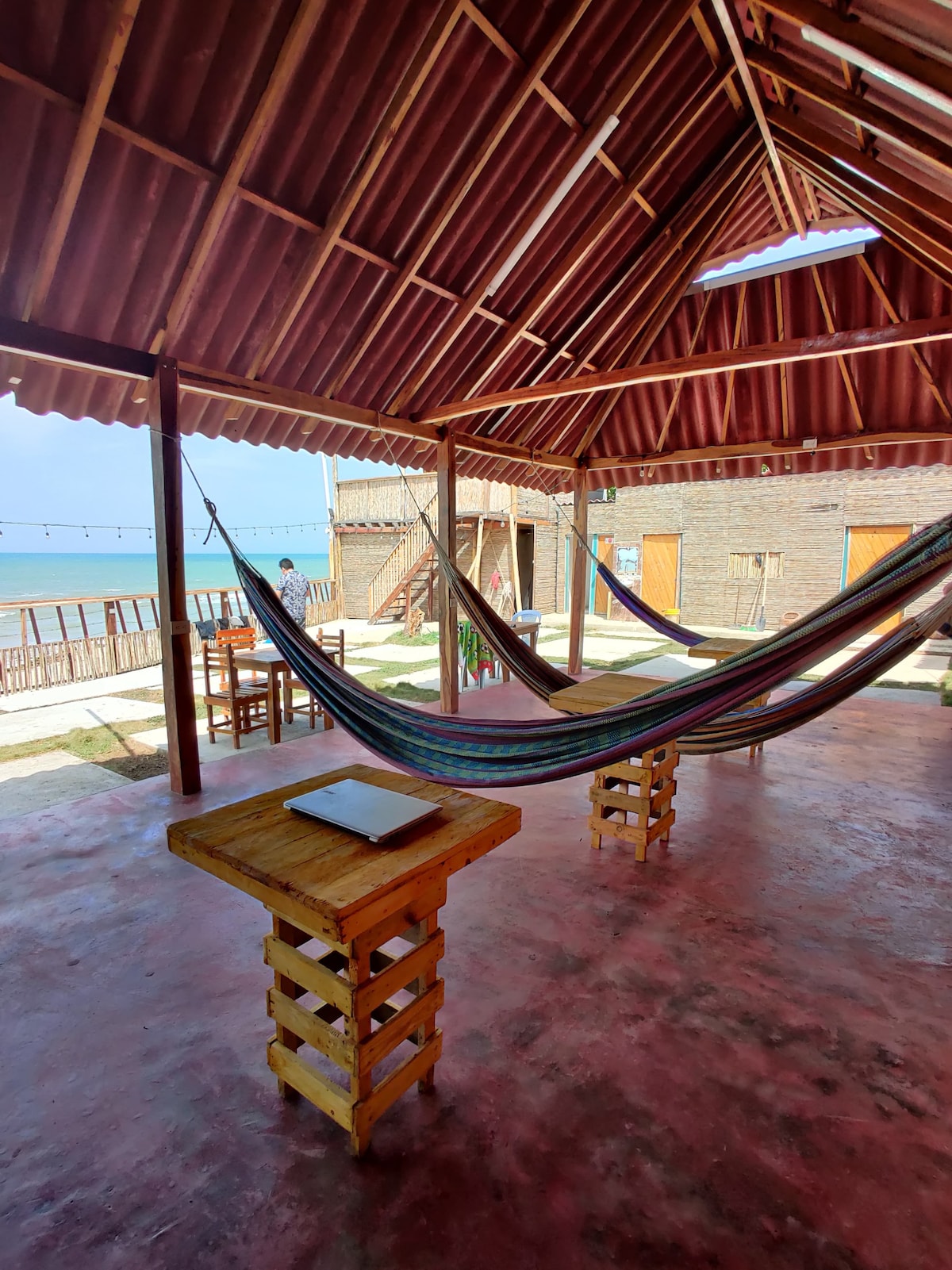Ocean View Cabins and Hammocks by the Sea