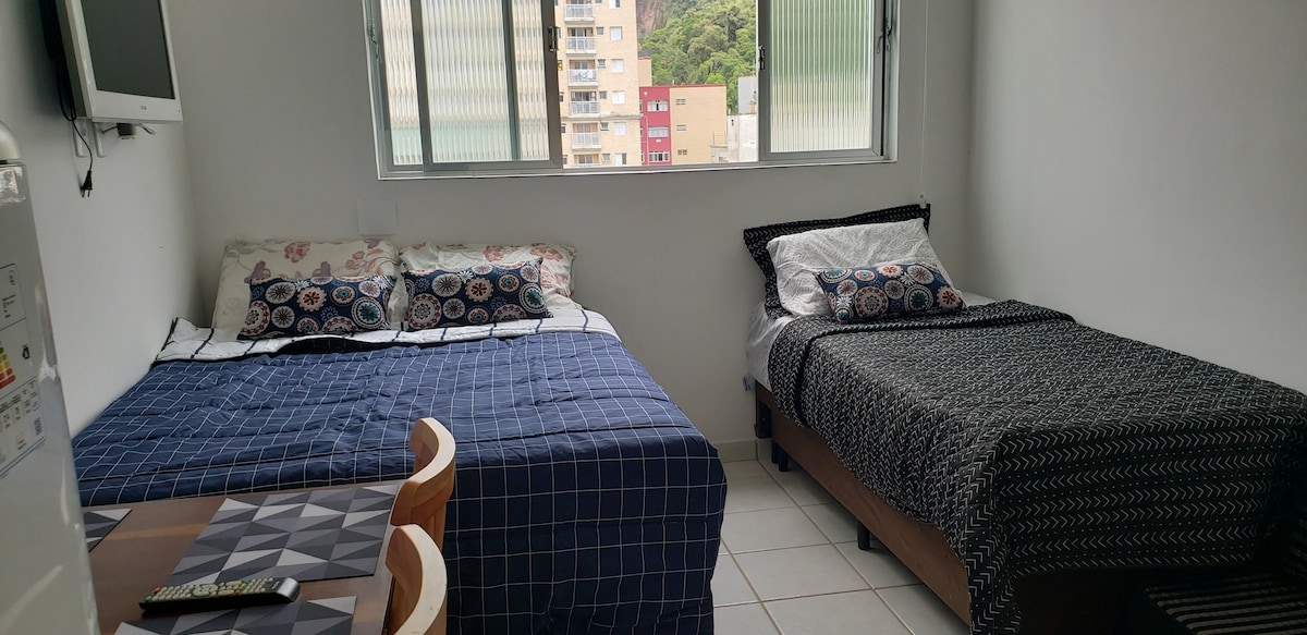 Apartamento na praia em Santos - SP