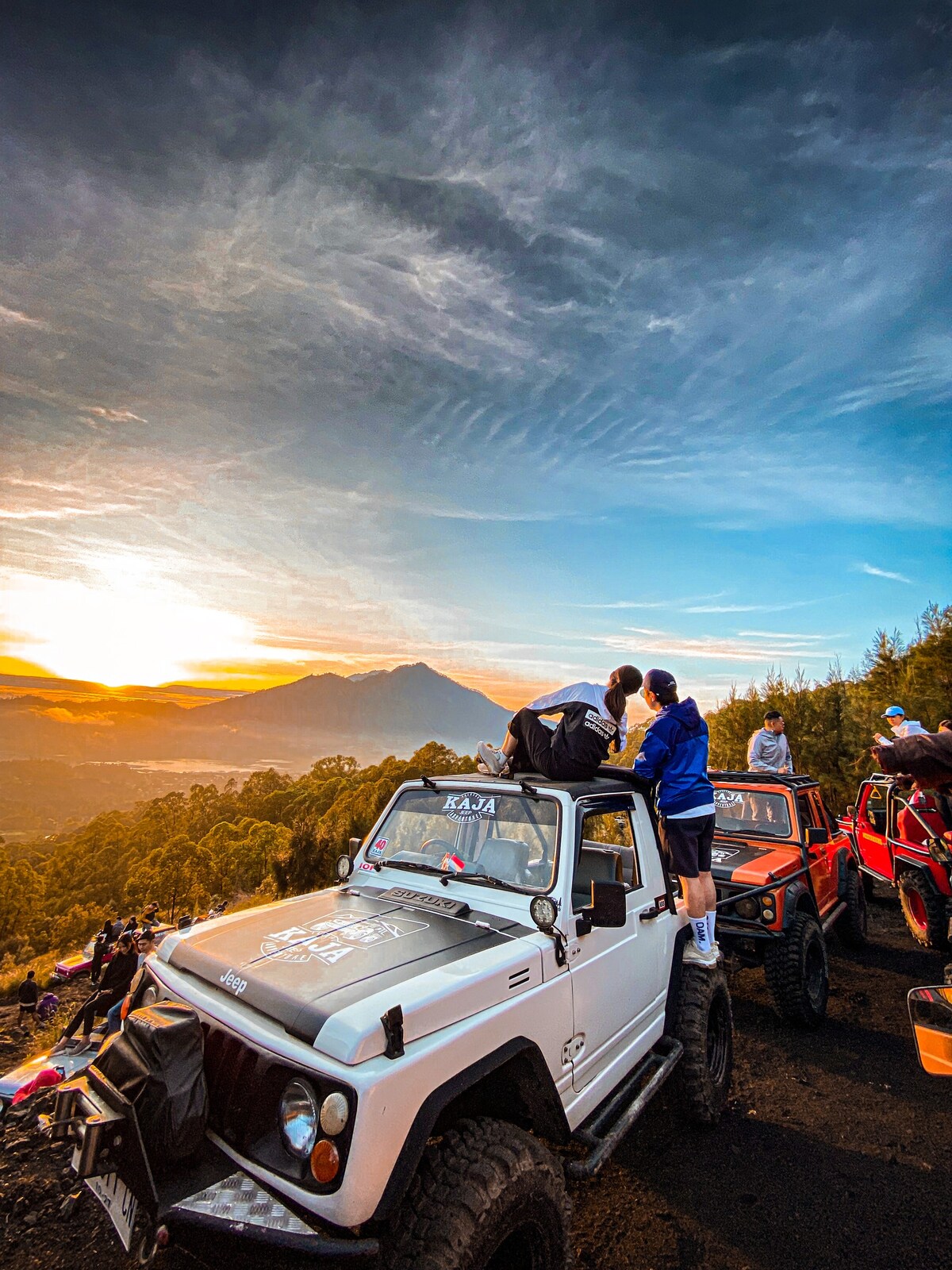 Lakeside vila package Mt Batur jeep sunrise
