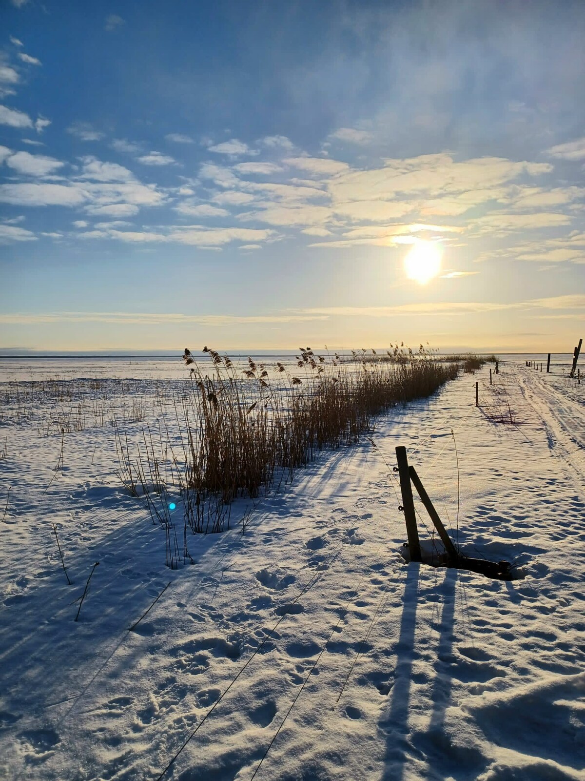 Vaatimaton, pieni mökki, syrjässä, mutta lähellä.