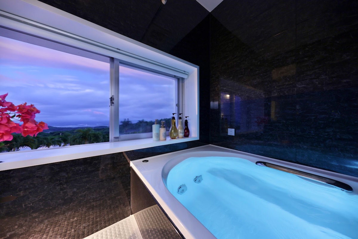 【Sunset View with Pool】/Starry Sky/Villa A/ 10 ppl