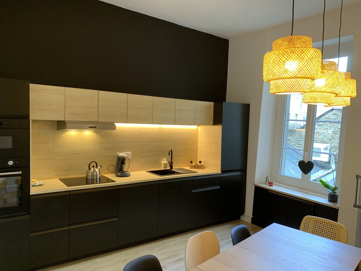 Très bel appartement, plein centre Nantes, 190m2