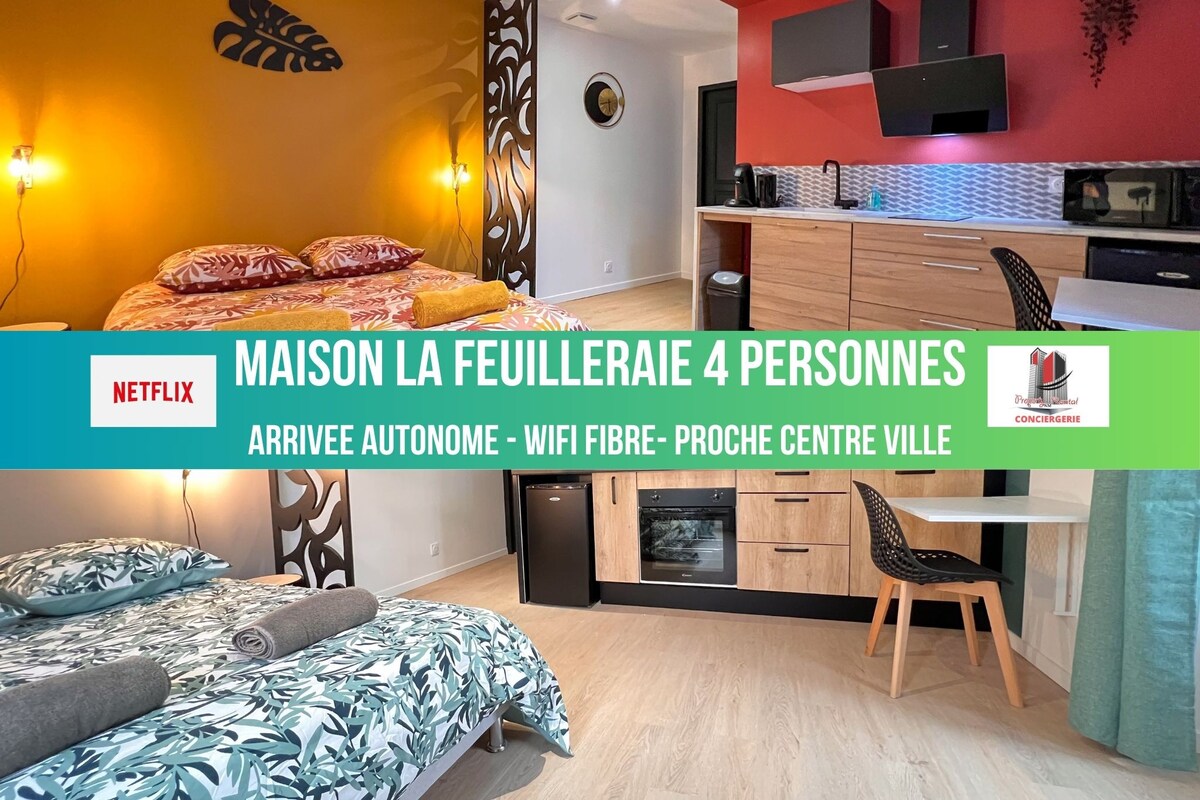 Maison La Feuilleraie 4 personnes-standingappart