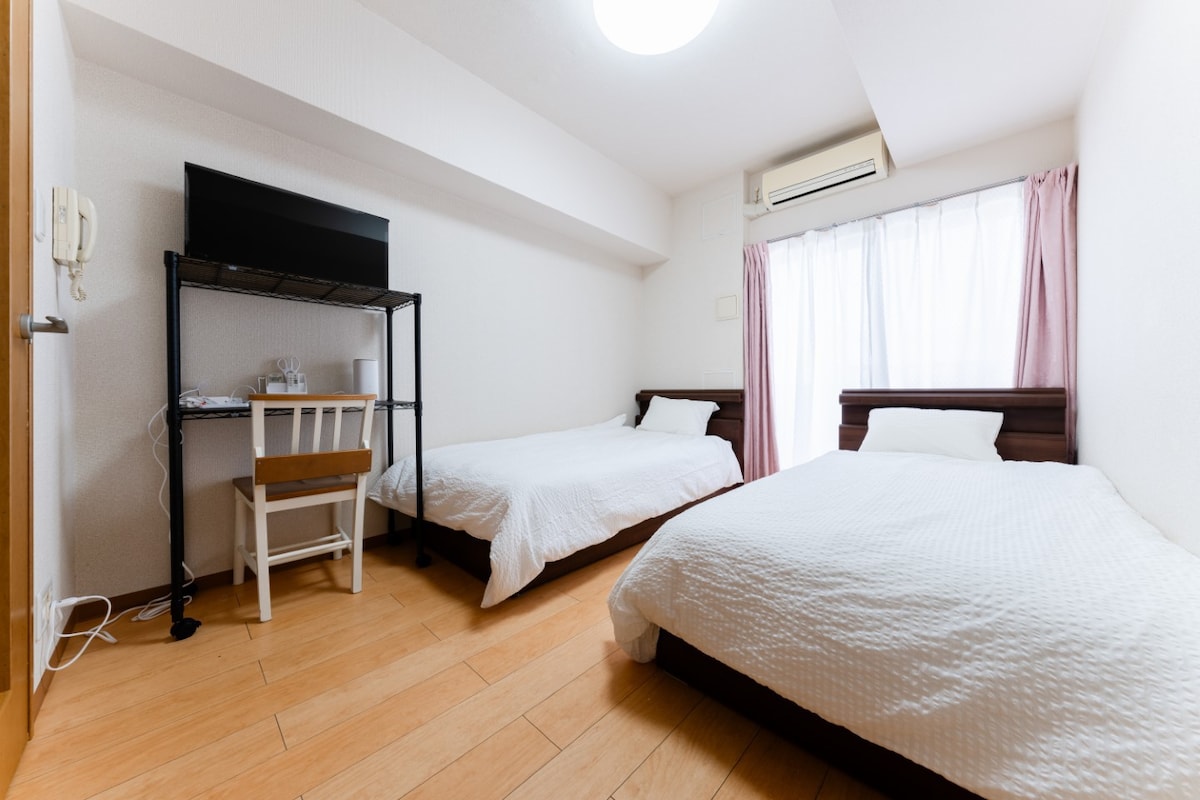 Shin-Okubo Sta・1 min walk/Shinjuku sta 2min/wifi