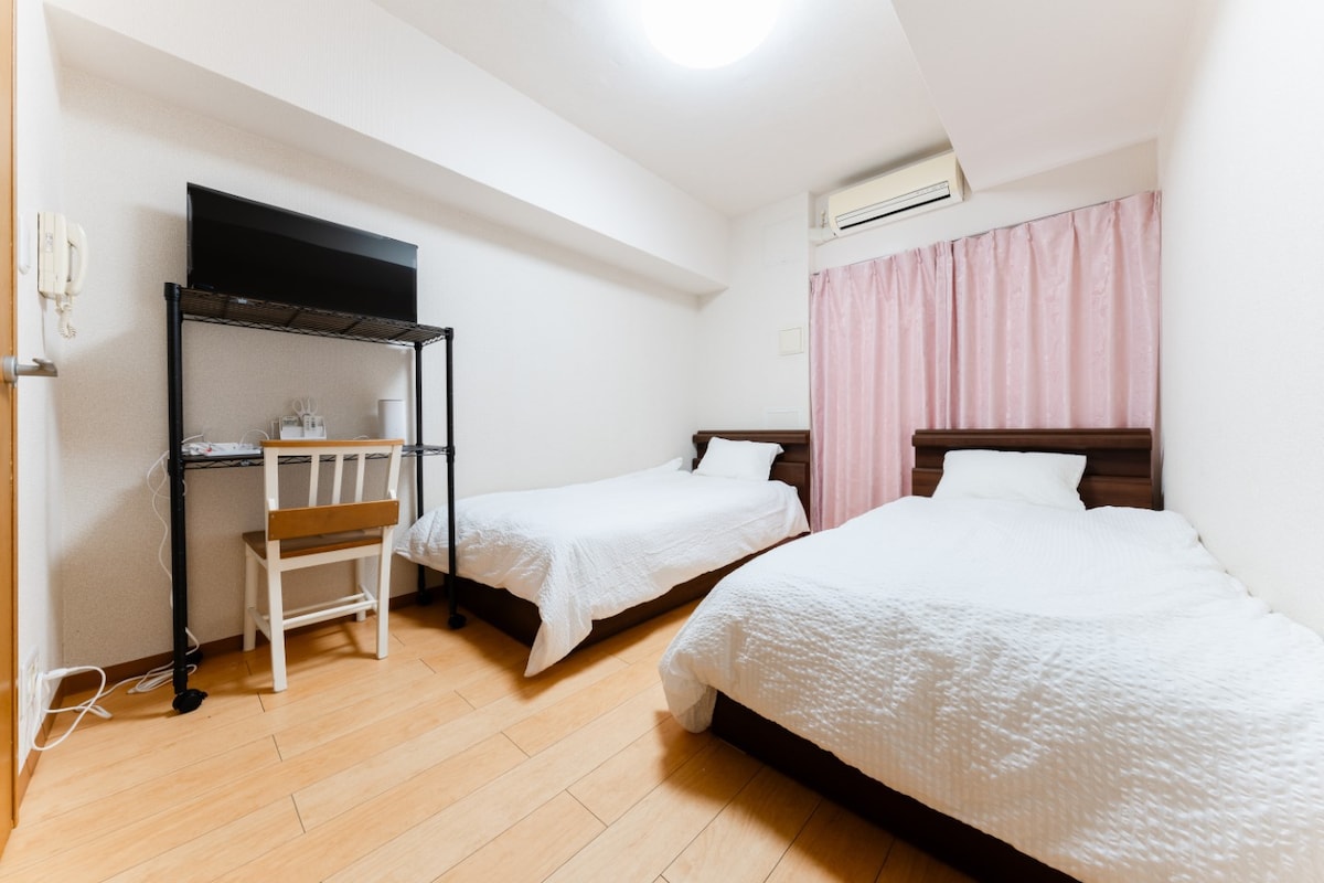 Shin-Okubo Sta・1 min walk/Shinjuku sta 2min/wifi