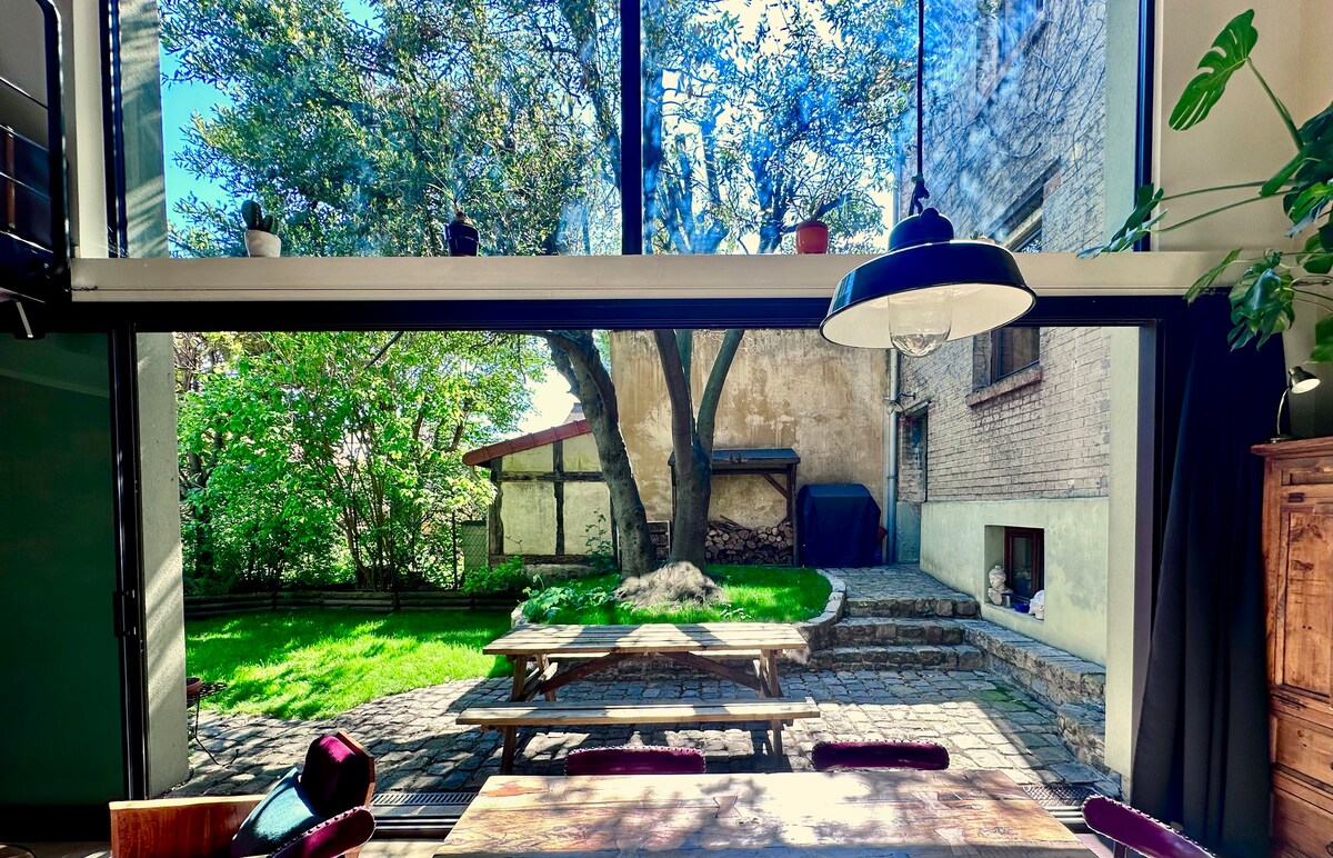 Belle maison avec jardin, proche Paris, idéale JO