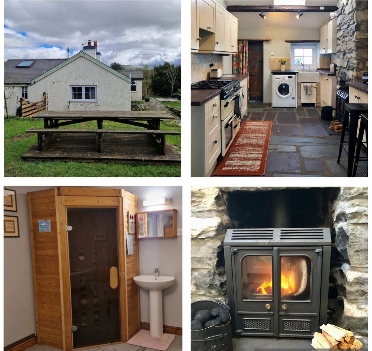 Rural cosy cottage Snowdonia, sauna, dog friendly.