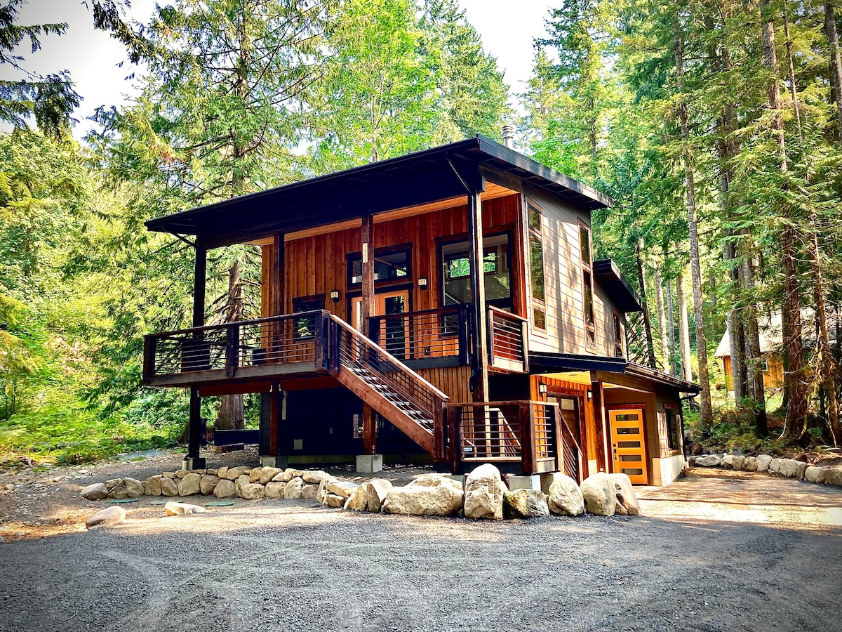 Custom Modern Cabin near Mt Baker area