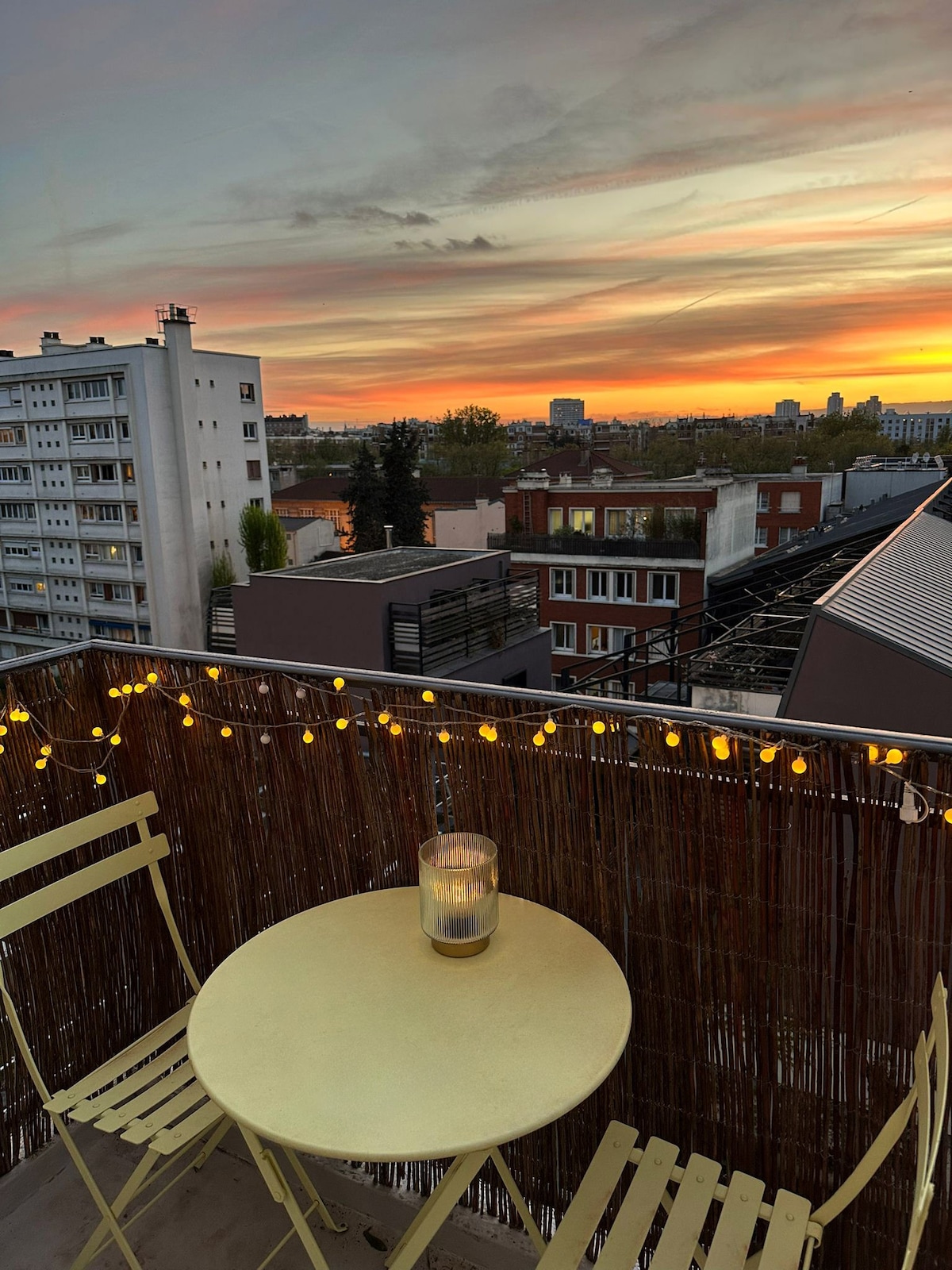 Chambre cozy avec balcon