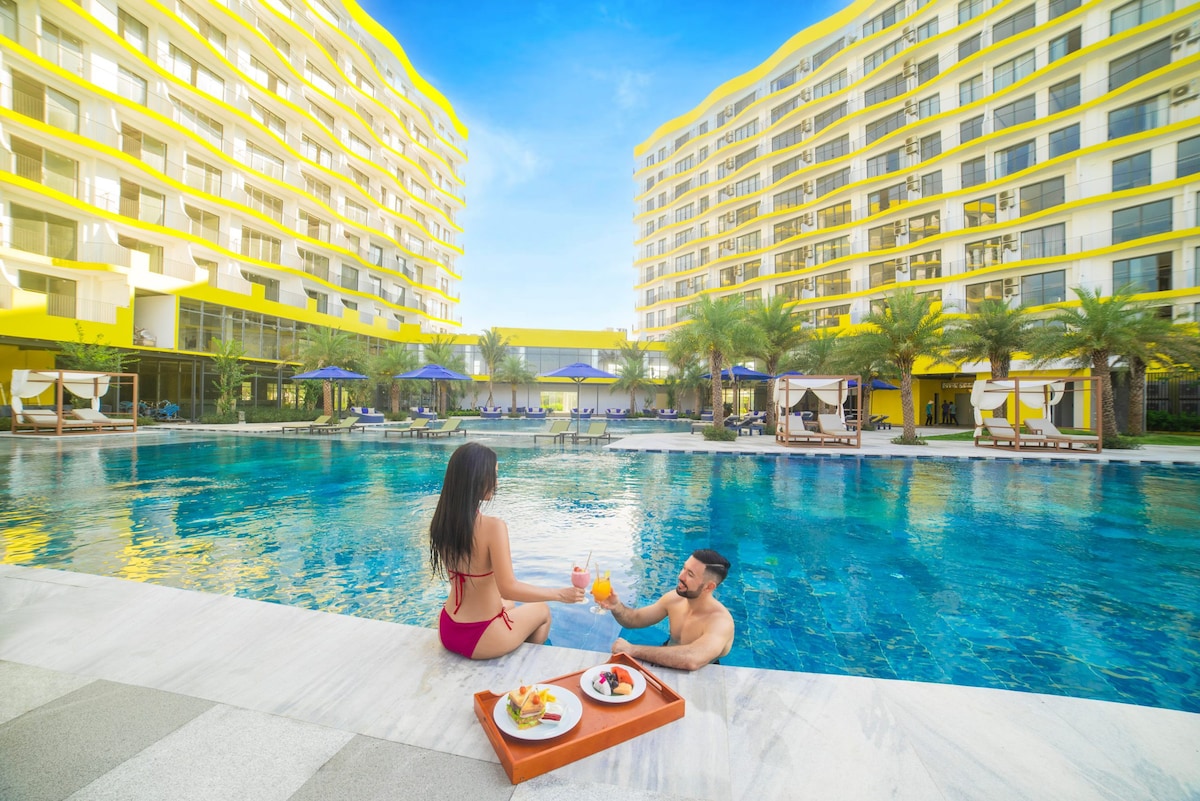 20% OFF |Studio 1BR Apt| Free Pool Gym | PriBeach