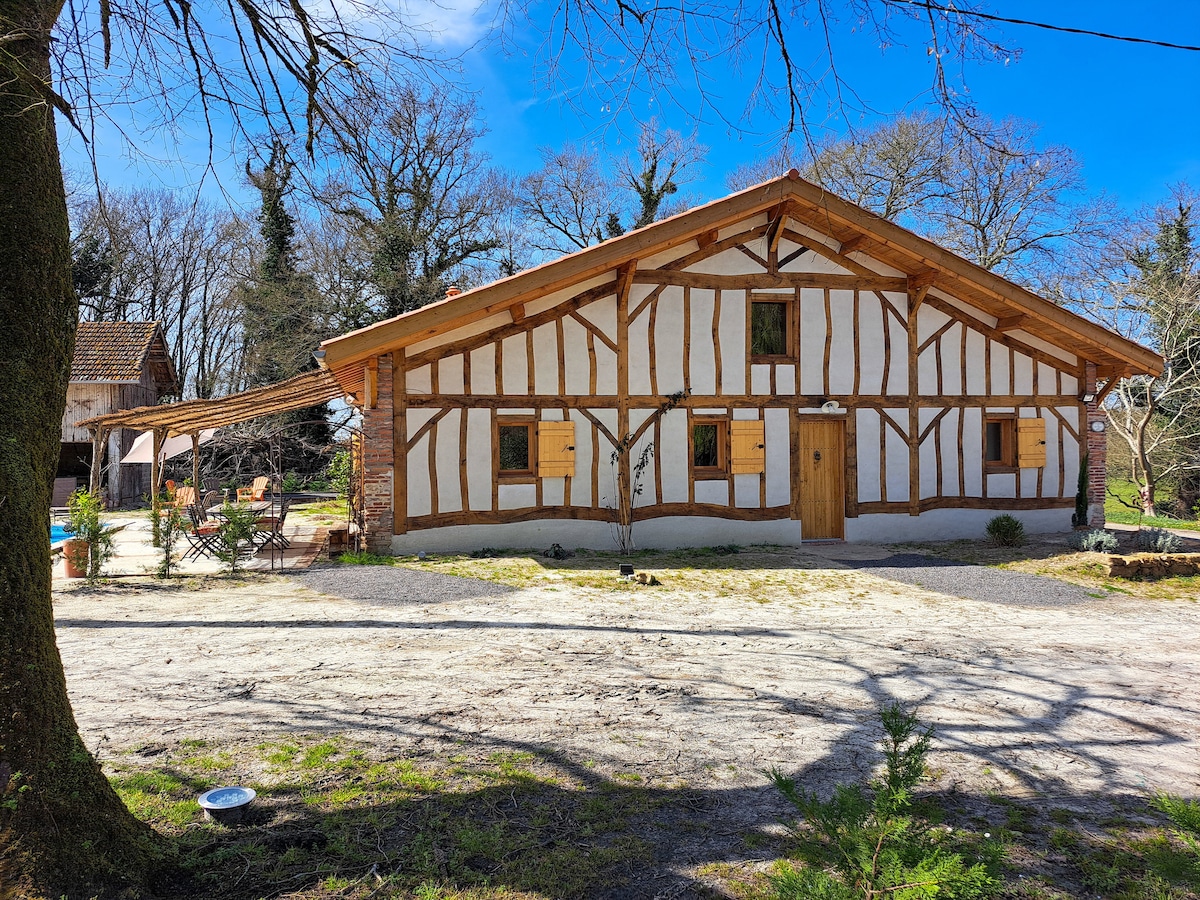 Maison landaise rénovée