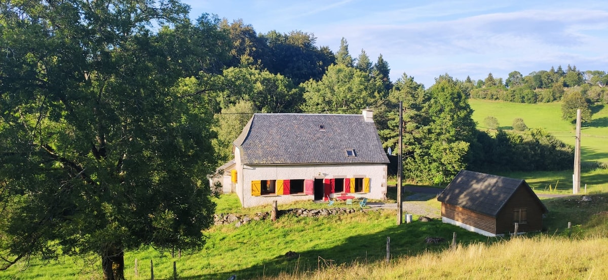 Ancienne ferme rénovée - Sancy / Artense 1005m alt