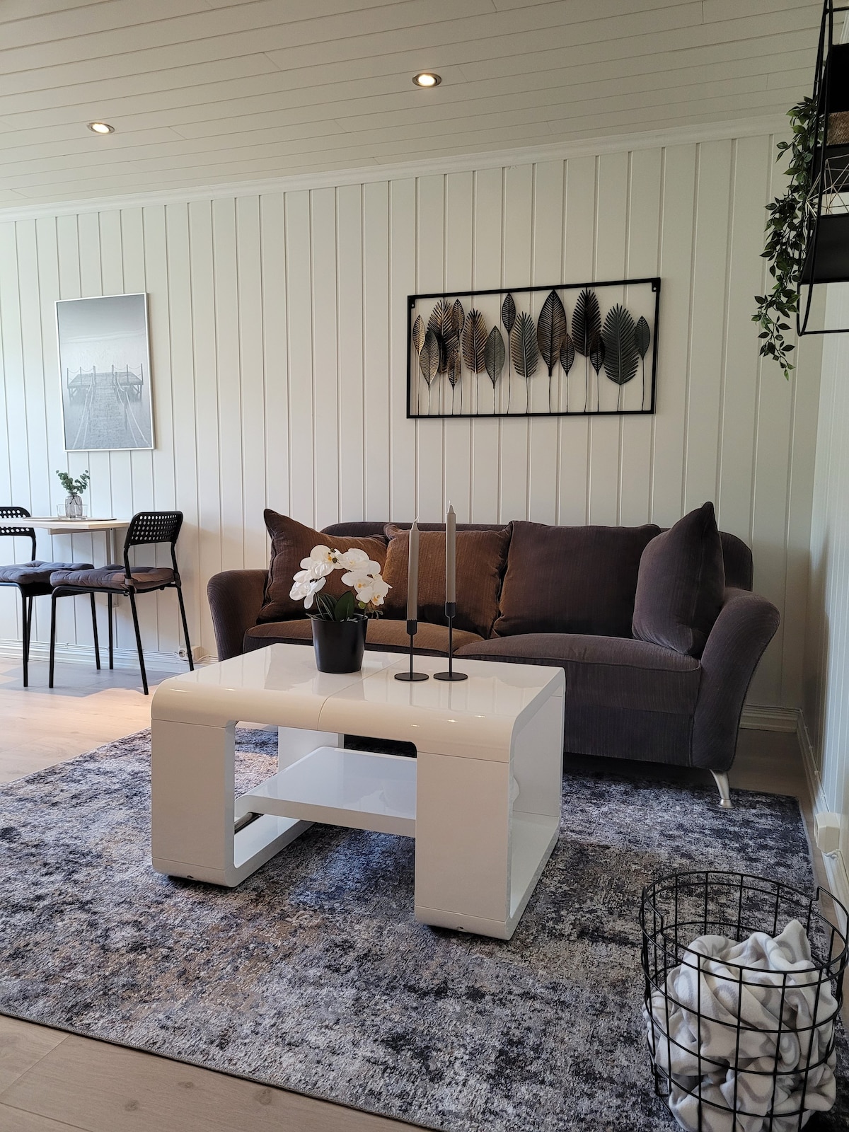 Riverside apartment in Skien