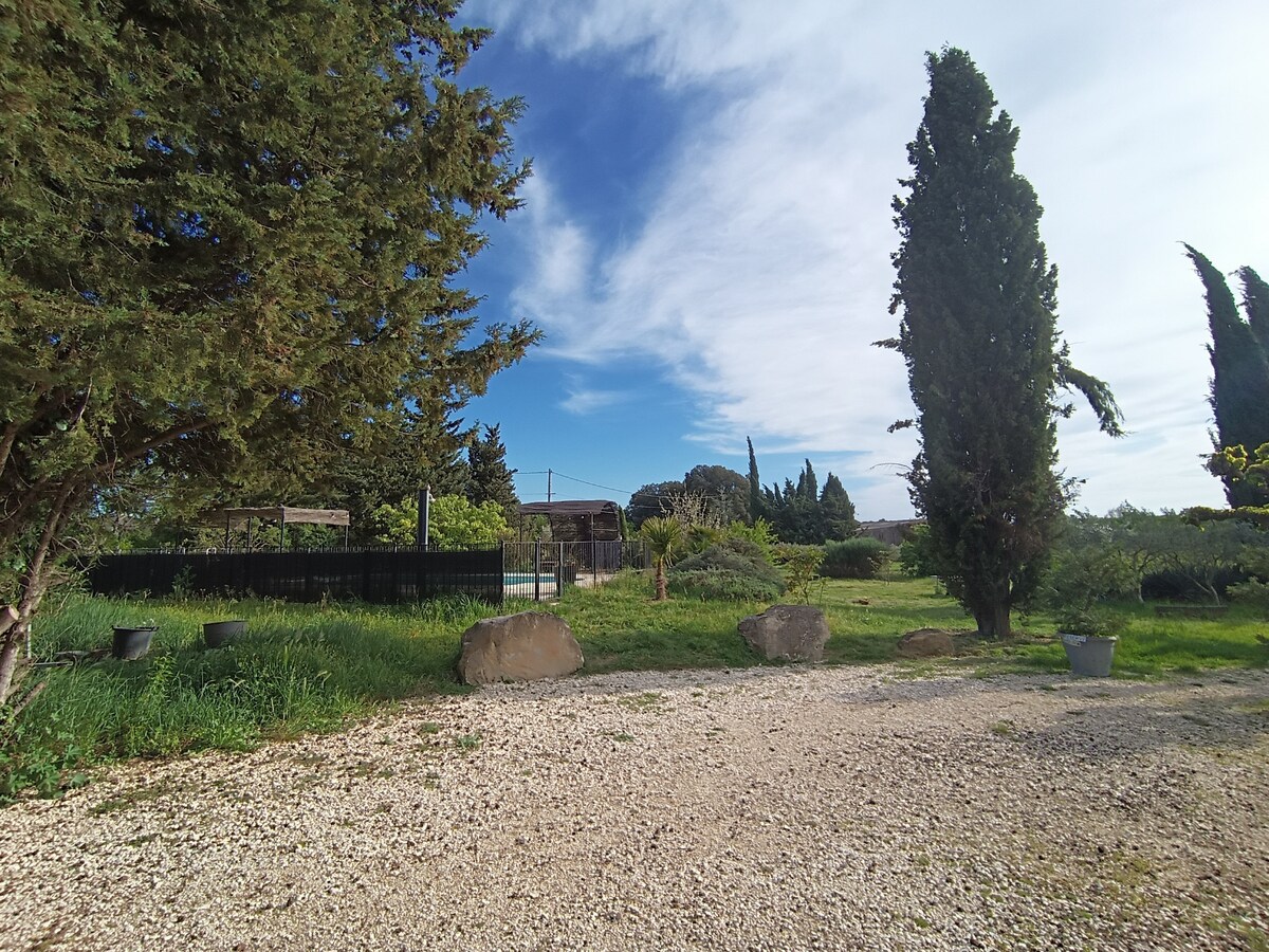 "La Fénière"  avec piscine en Drôme  Provençale