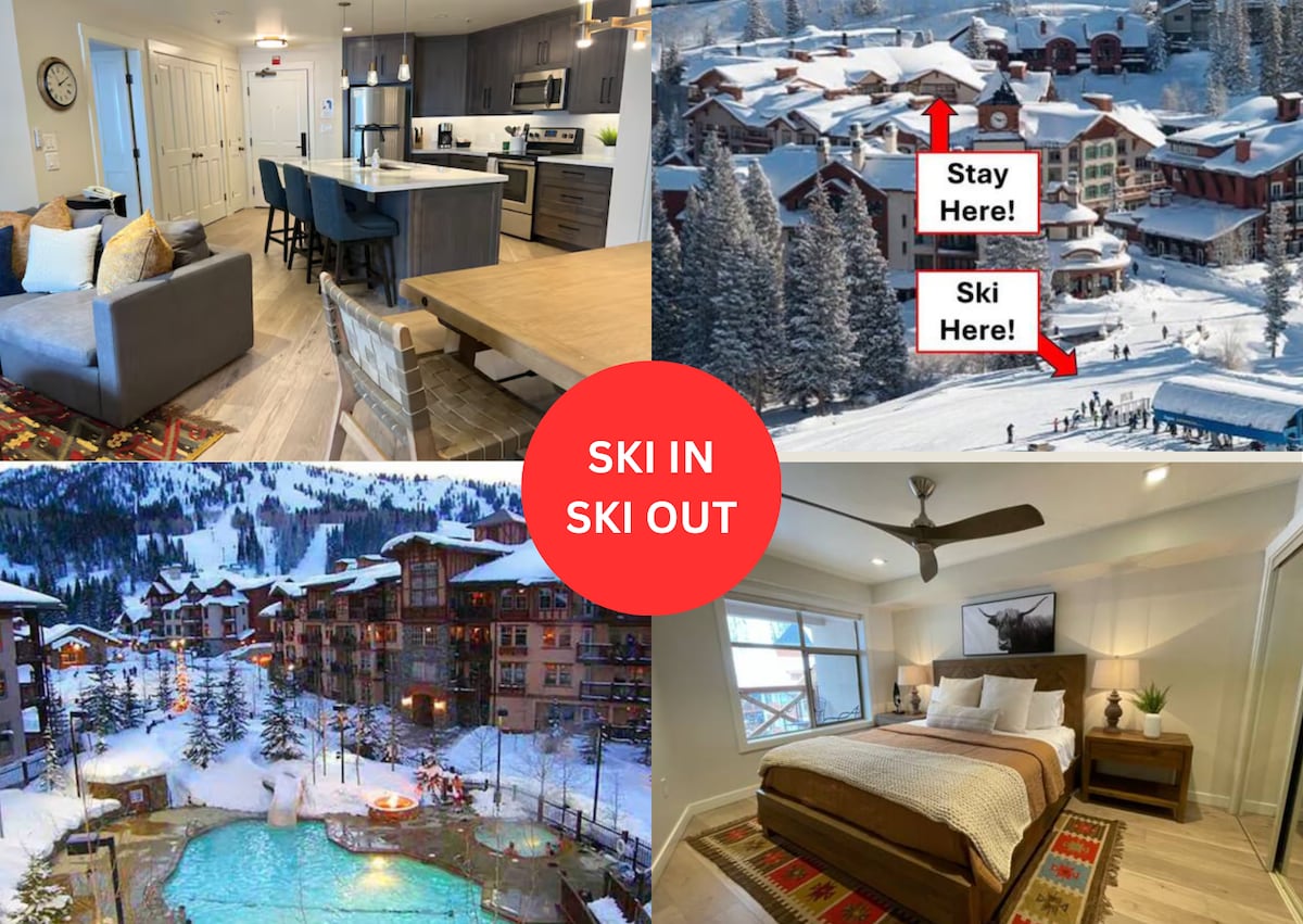Ski In/Out Hot Tub Gym Sauna Pool Reserved Parking