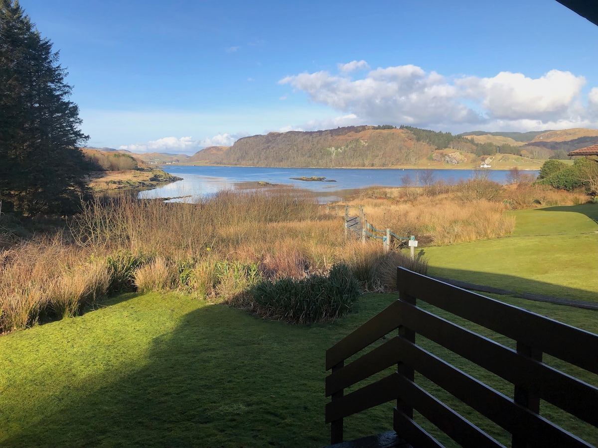 Mull chalet, Isle of Seil, By Oban, Argyll